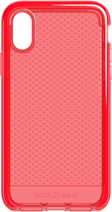 Case TECH21 EVO CHECK Para iPhone X/Xs - Rojo  (exclusivo de Apple)