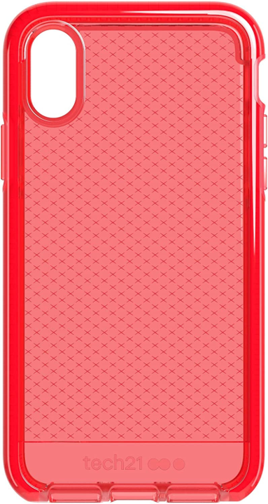 Case TECH21 EVO CHECK Para iPhone X/Xs - Rojo (exclusivo de Apple)