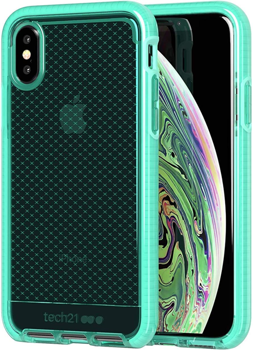 Case TECH21 EVO CHECK Para iPhone X/Xs - Neon
