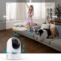 CAMARA INTELIGENTE EUFY DE SEGURIDAD E220 INDOOR 360 2K