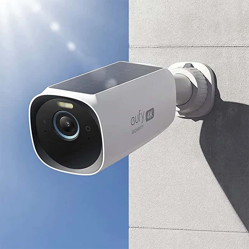 CAMARA INTELIGENTE EUFY DE SEGURIDAD S330 SOLAR 2 CAM + HOMEBASE