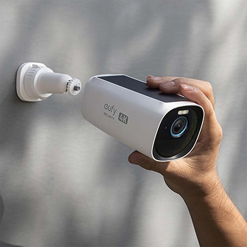 CAMARA INTELIGENTE EUFY DE SEGURIDAD S330 SOLAR 2 CAM + HOMEBASE