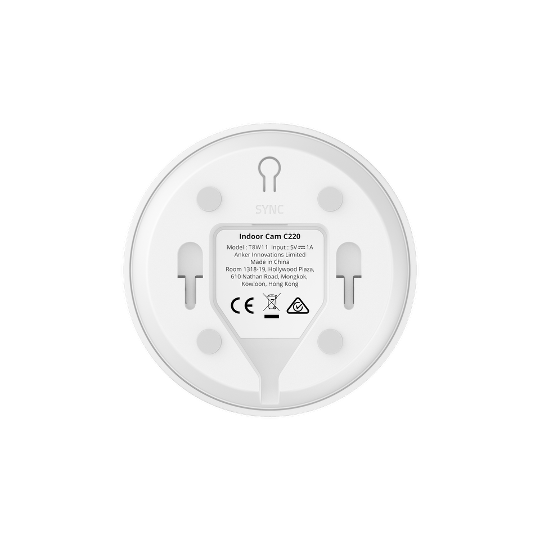 CAMARA INTELIGENTE EUFY DE SEGURIDAD C220 INDOOR 360 2K