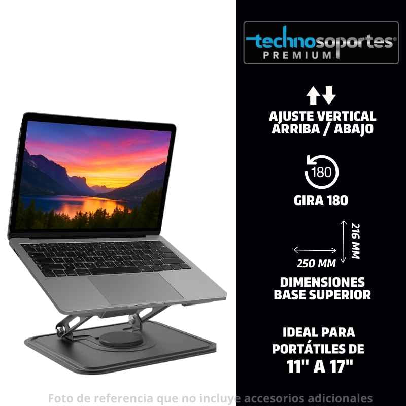 SOPORTE ESCRITORIO ADAPTABLE MACBOOK GIRA 306 AJUSTABLE