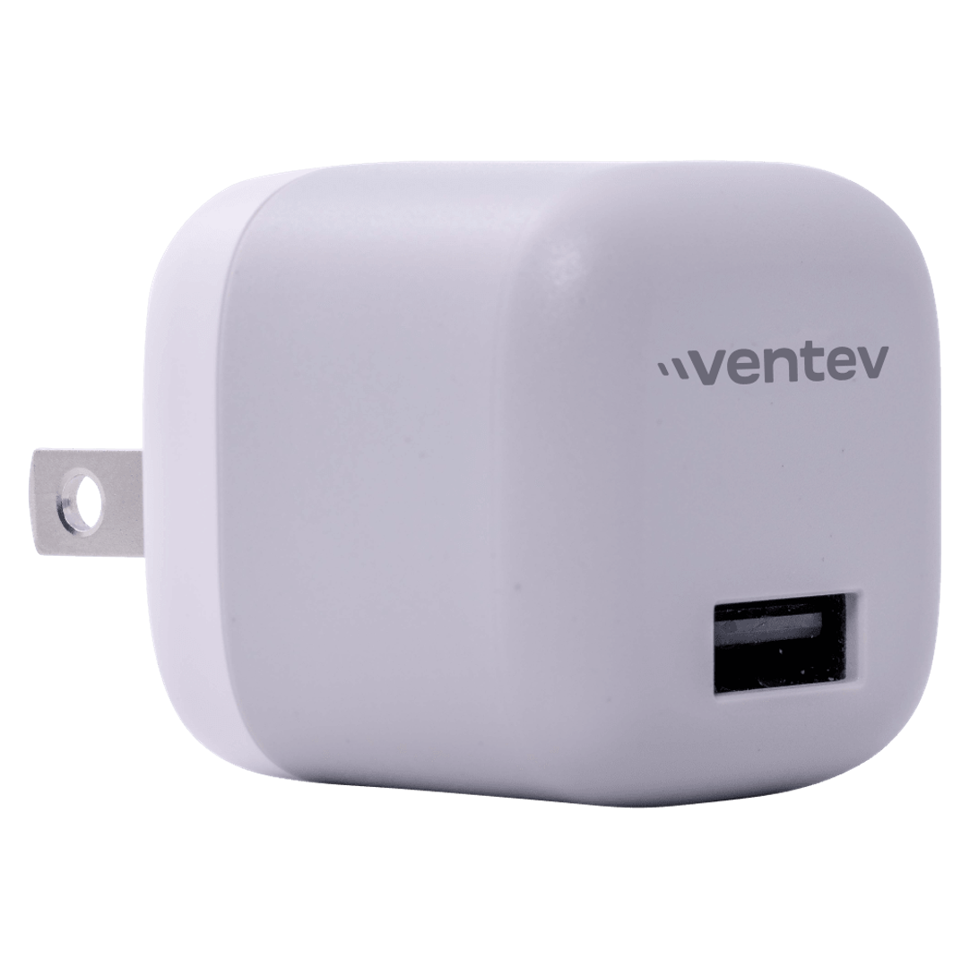 VENTEV 12W MINI WALL CHARGER USB-A GRAY