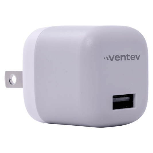 VENTEV 12W MINI WALL CHARGER USB-A GRAY