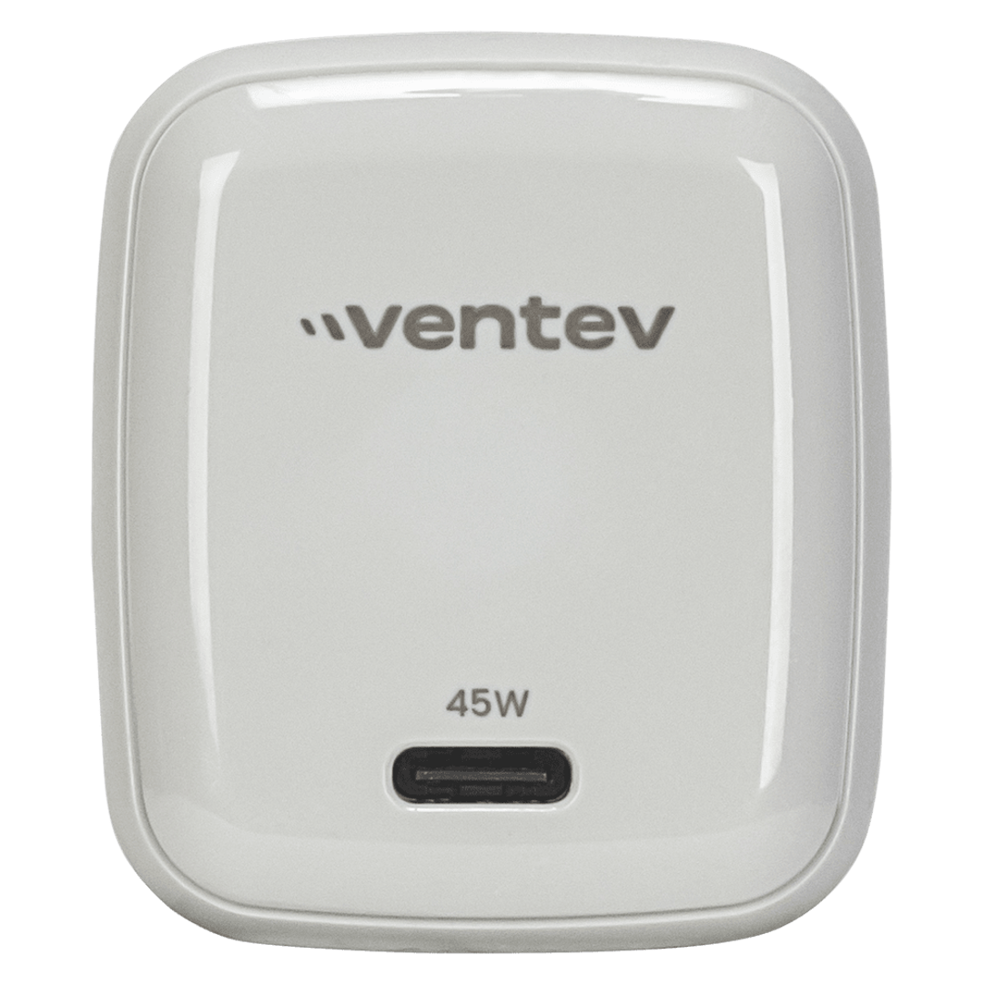 ADAPTADOR VENTEV DE PARED 45W + CABLE DE CARGA 240W USB-C
