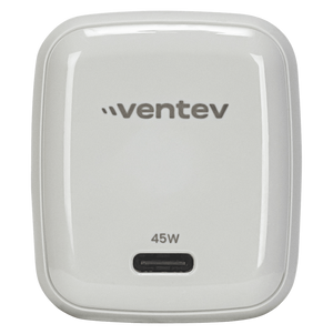 ADAPTADOR VENTEV DE PARED 45W + CABLE DE CARGA 240W USB-C