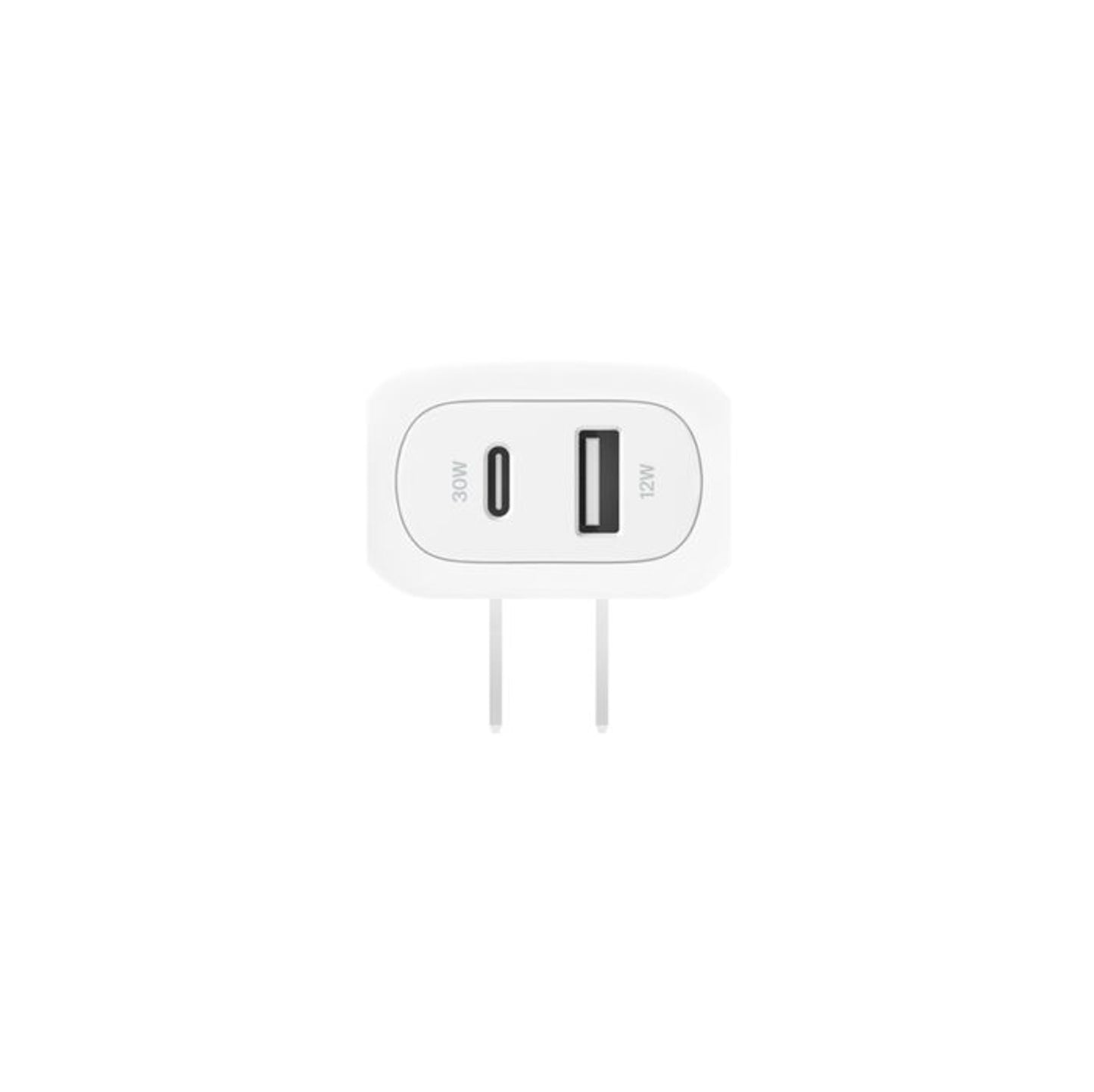 ADAPTADOR BELKIN PARED 42W 2 PUERTOS USB-A Y USB-C + CABLE USB-C