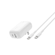 ADAPTADOR BELKIN PARED 42W 2 PUERTOS USB-A Y USB-C + CABLE USB-C