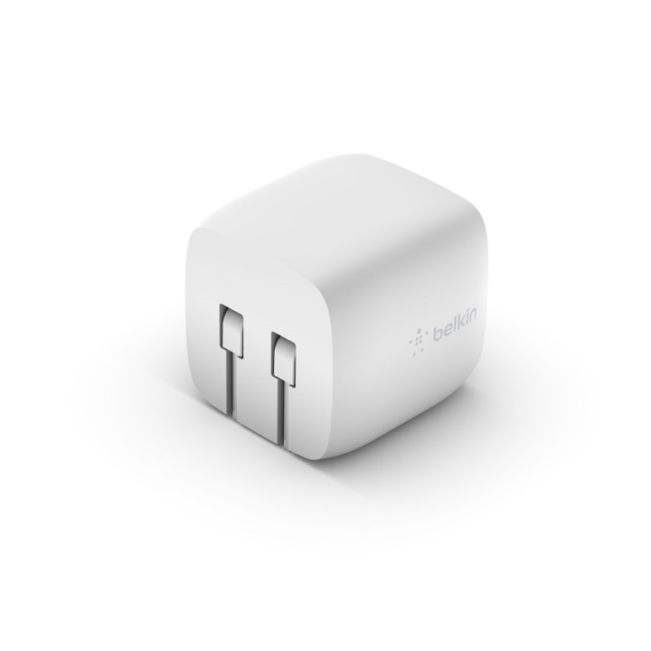 Cargador GAN Pared Belkin Carga Rápida USB-C 30w Blanco