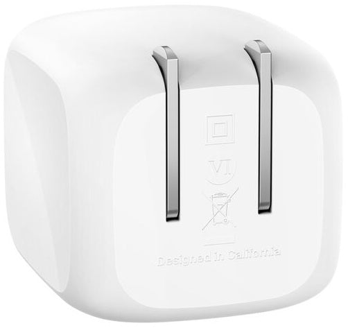ADAPTADOR BELKIN DE PARED 50W USB-C X2 PUERTOS WHITE