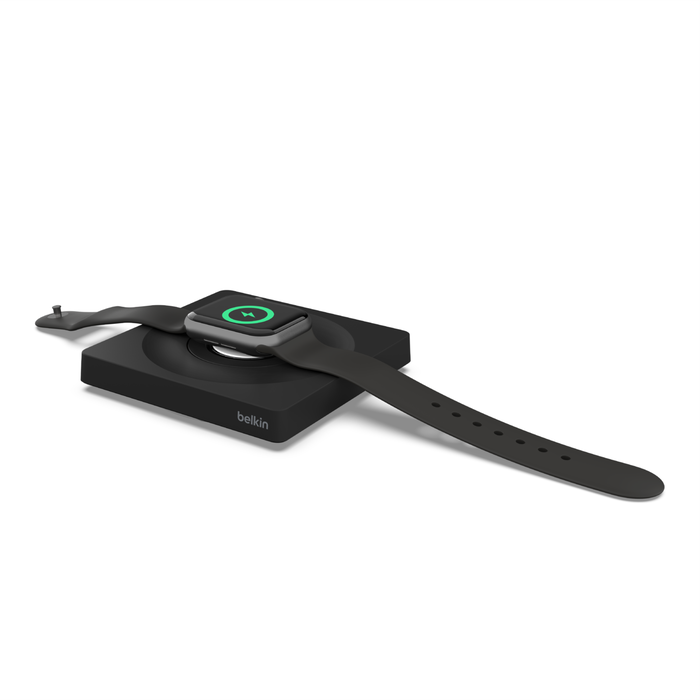 Cargador Rápido Portátil Para Apple Watch Carga Rapida Serie 7 - Carga Estandar Serie 1 al 6 - Negro