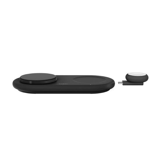 BASE DE CARGA BELKIN 3 EN 1 QI2 MGS BLK