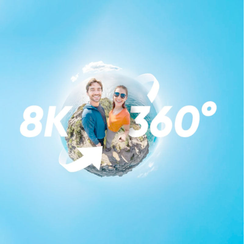 CAMARA DE ACCION INSTA360 X5 8K BLUETOOTH USB WIFI BLACK