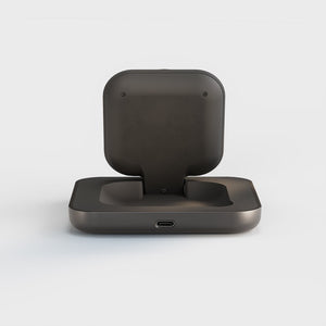 BASE DE CARGA ZENS ESTACION 15W QI2 MAGSAFE BLACK