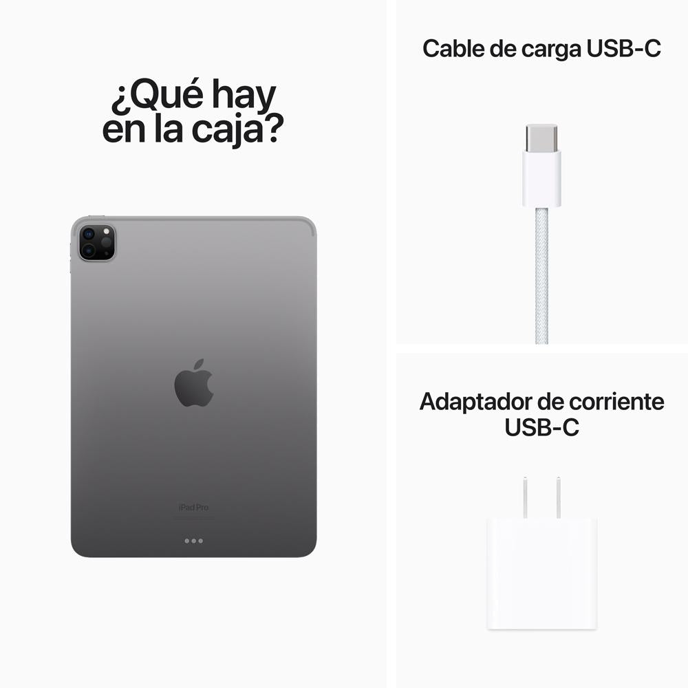 2022 iPad Pro de 11 pulgadas Wi-Fi 256 GB - Gris espacial (4.ª generación)