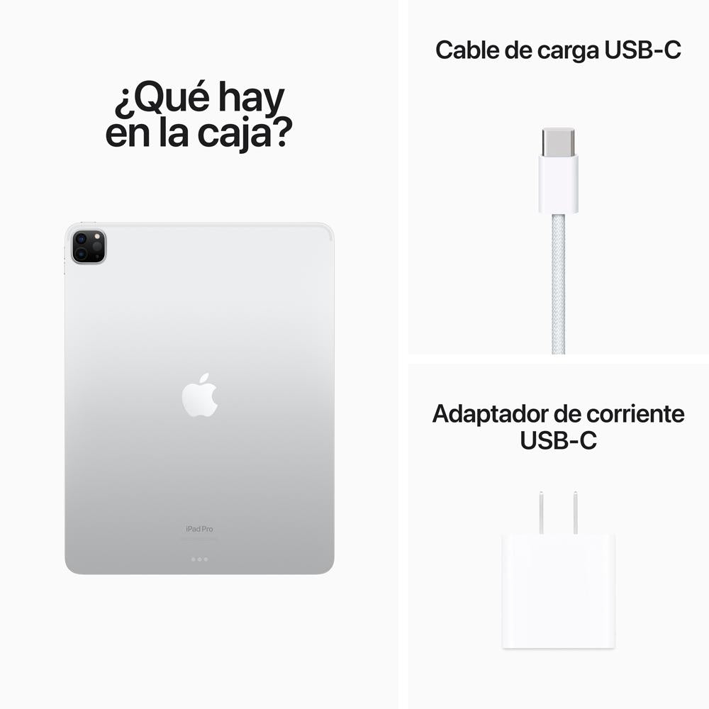 2022 iPad Pro de 12,9 pulgadas Wi-Fi 512 GB - Plata (6.ª generación)