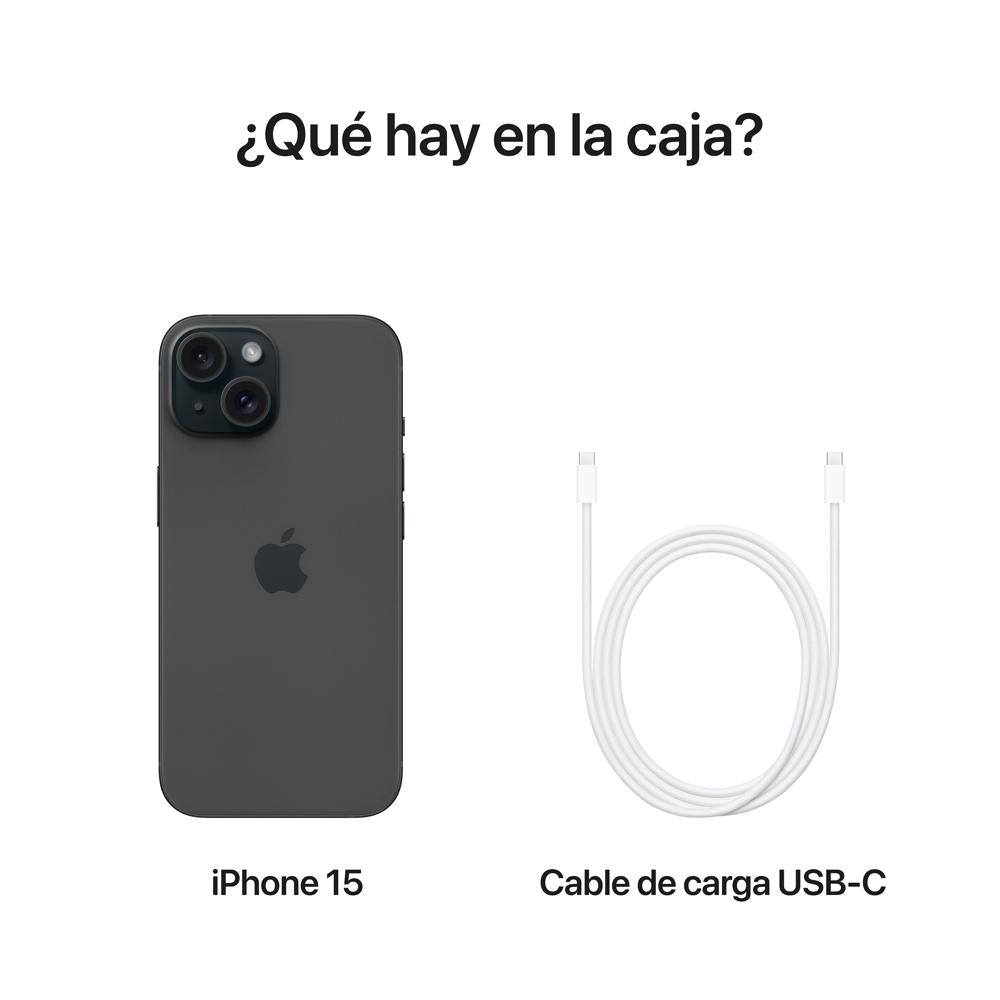 iPhone 15 256 GB Negro