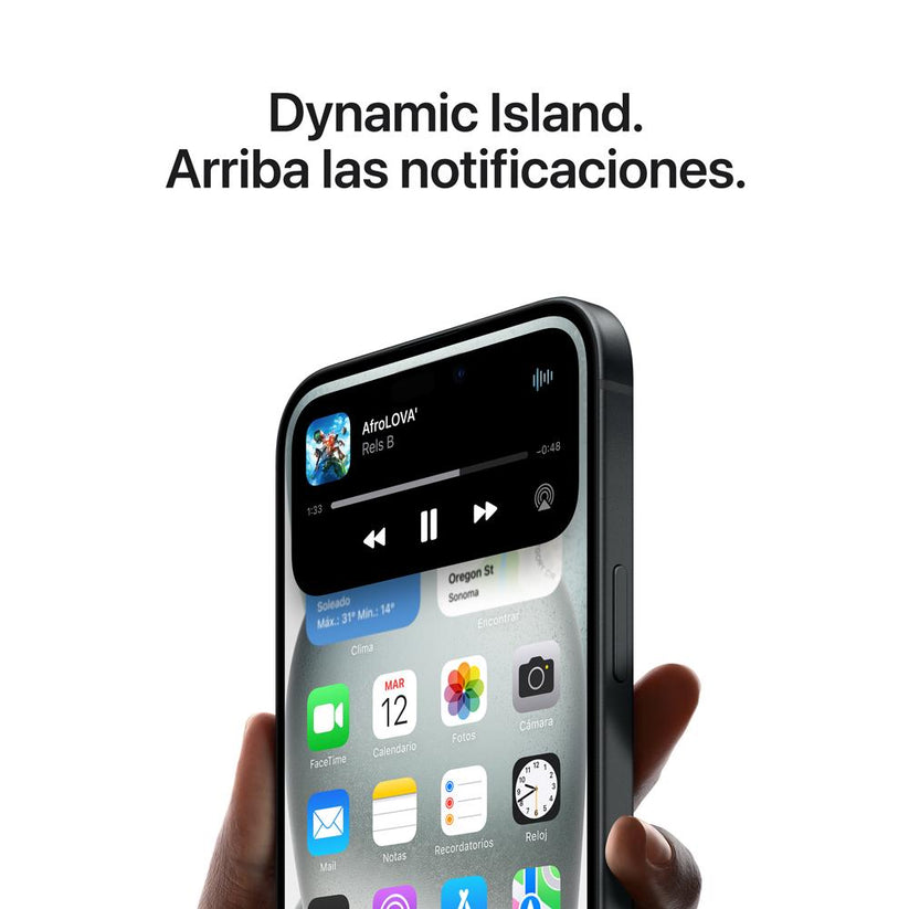 Dynamic Island en iPhone 15 descubrelo en Mac Center