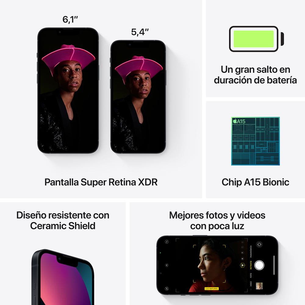 IPHONE 13 MINI MIDNIGHT 128GB-LAE