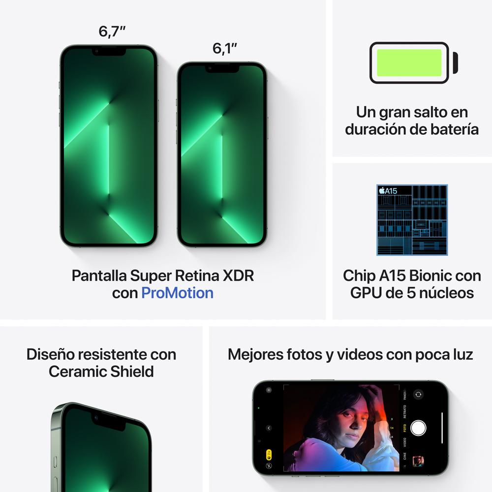 iPhone 13 Pro Max 256 GB Verde alpino