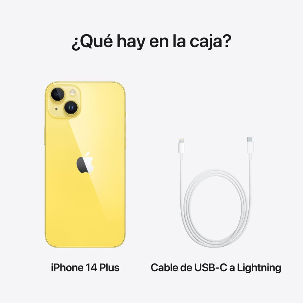 iPhone 14 Plus 256 GB en amarillo
