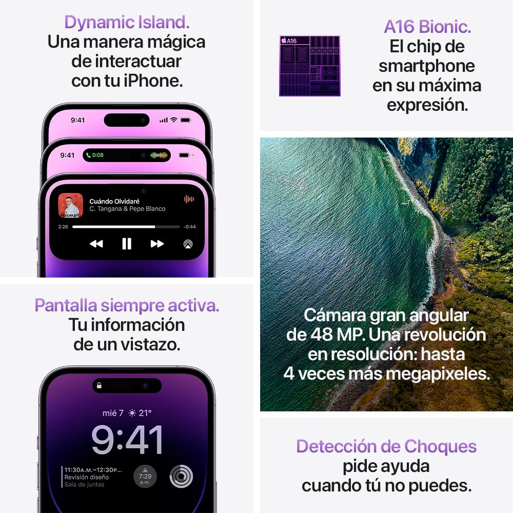 iPhone 14 Pro Max 512 GB Morado oscuro