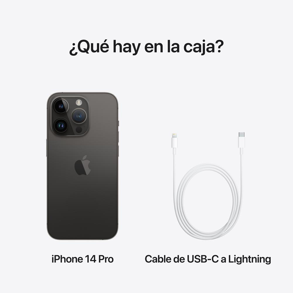 iPhone 14 Pro 256 GB Negro espacial