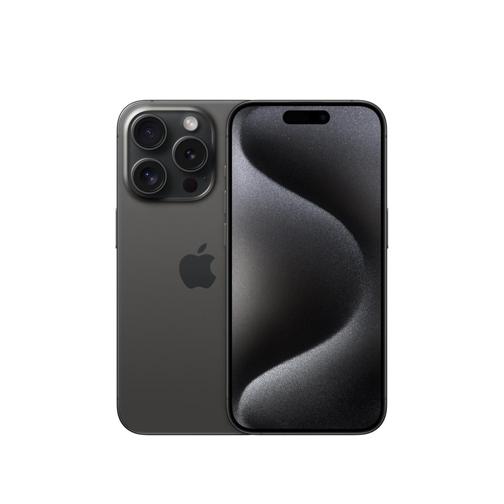 iPhone 15 Pro Titanio Negro 1TB Camaras y pantalla en Mac Center