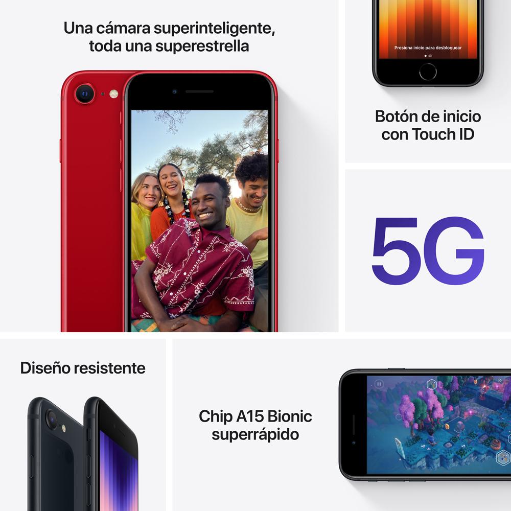 iPhone SE (3.ª generación) 64 GB (PRODUCT)RED