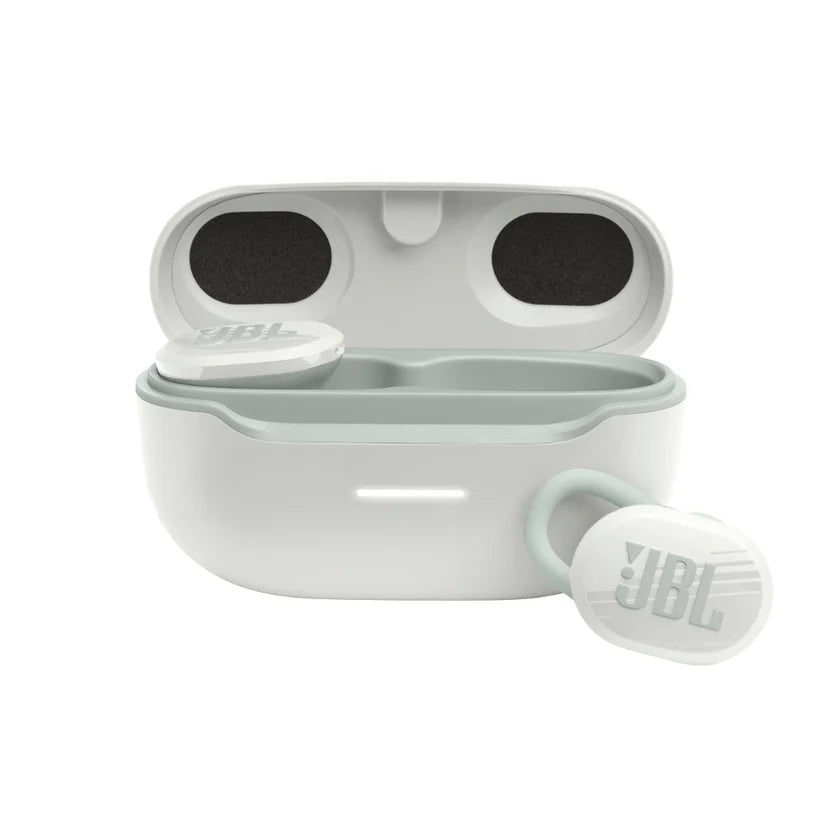 AUDIFONOS JBL ENDURANCE RACE IN EAR TRUE WIRELESS WHITE