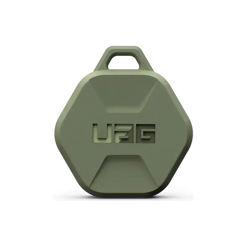 uag (apple exclusive) scout airtags - olive