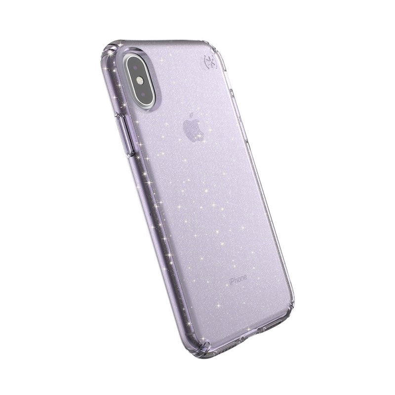 speck (apple exclusive) presidio clear + glitt for iphone x/xs -
