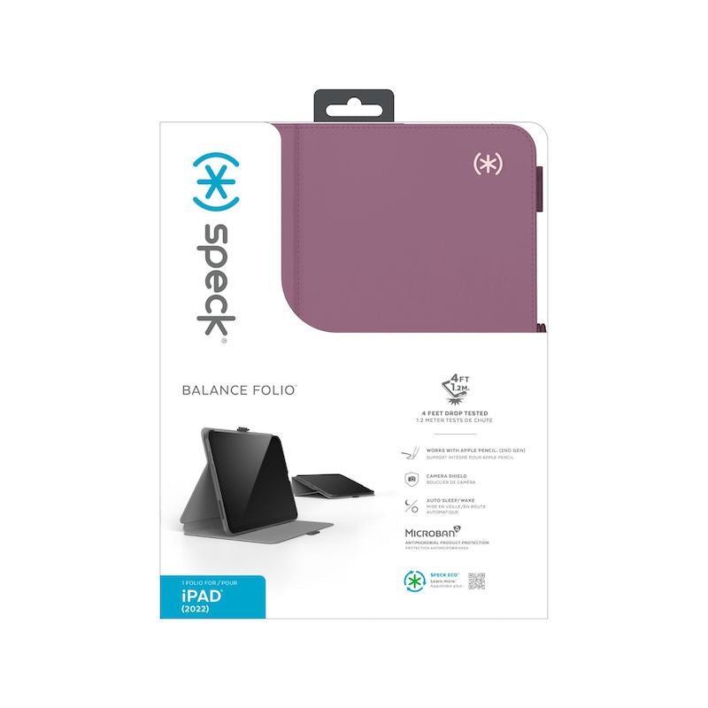 Case SPECK BALANCE Folio Para iPad 10TH - Ciruela