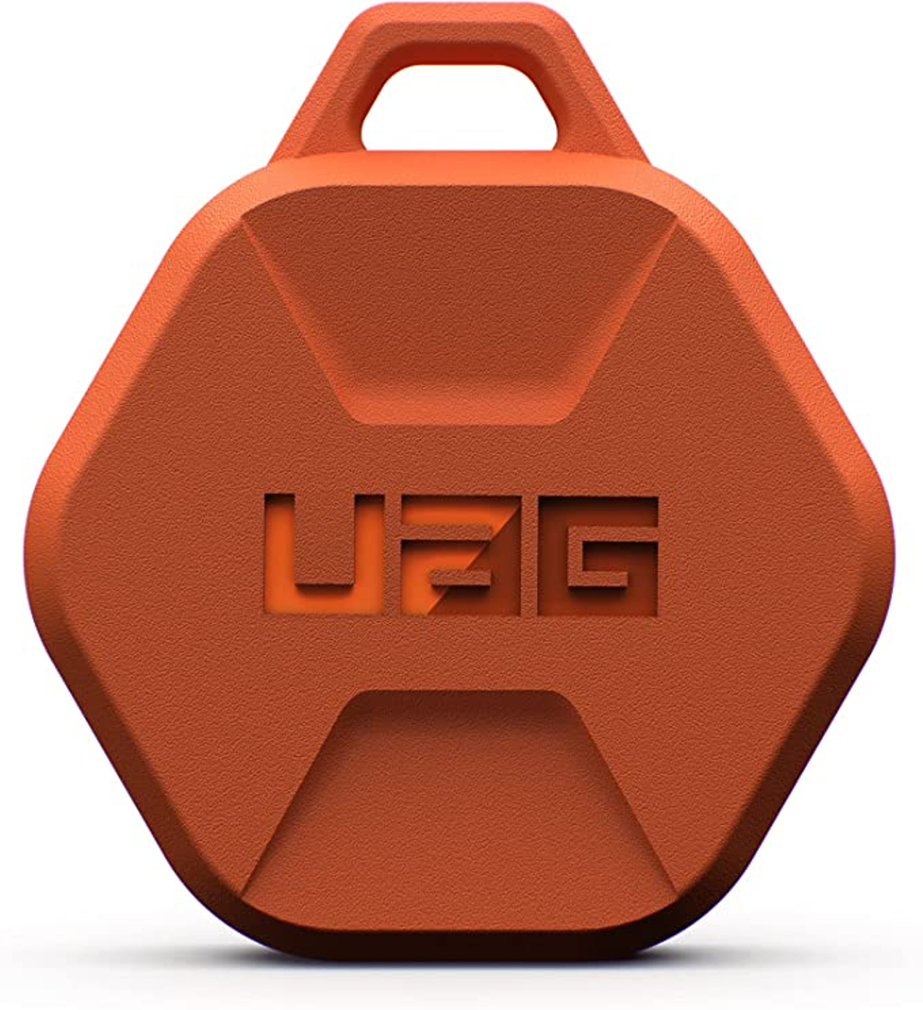 uag (apple exclusive) scout airtags - orange