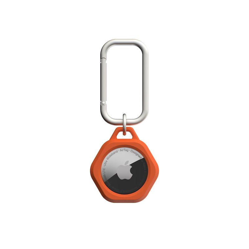 uag (apple exclusive) scout airtags - orange