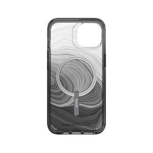 CASE GEAR4 MILAN SNAP PARA IPHONE 14 - REMOLINO NEGRO