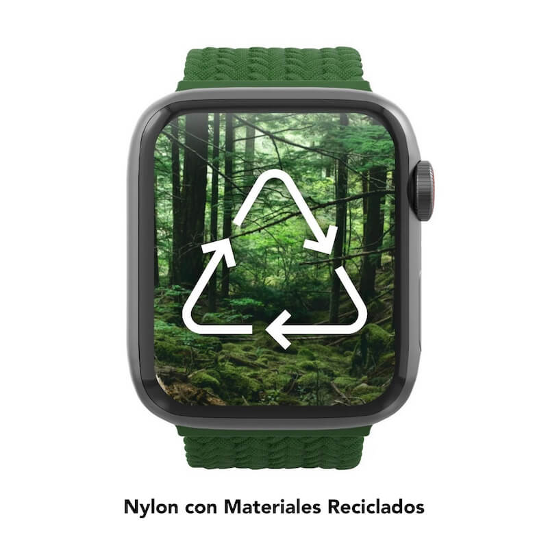 BAGEAR4APPLEWATCHDE41/40/38MMVERDEBOSQUE