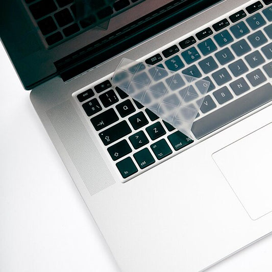 ADDON Protector de teclado MacBook Pro 13 TouchBar - Inglés Transparente