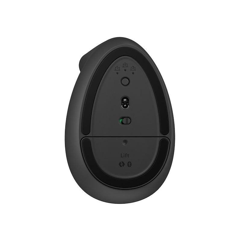 MOUSE LOGITECH LIFT VERTICAL WIRELESS MANO IZQUIERDA BT - NEGRO