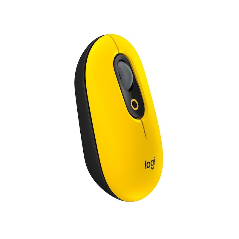 MOUSE LOGITECH POP WIRELESS BT - AMARILLO/NEGRO