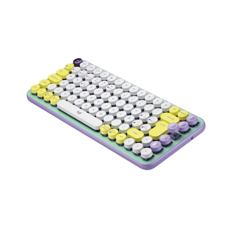 TECLADO LOGITECH POP KEYS WIRELESS BT - MULTICOLOR