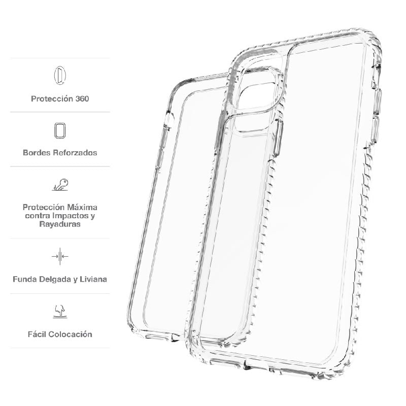 Case y Protector de Pantalla ZAGG 360 Para iPhone 11 - Transparente