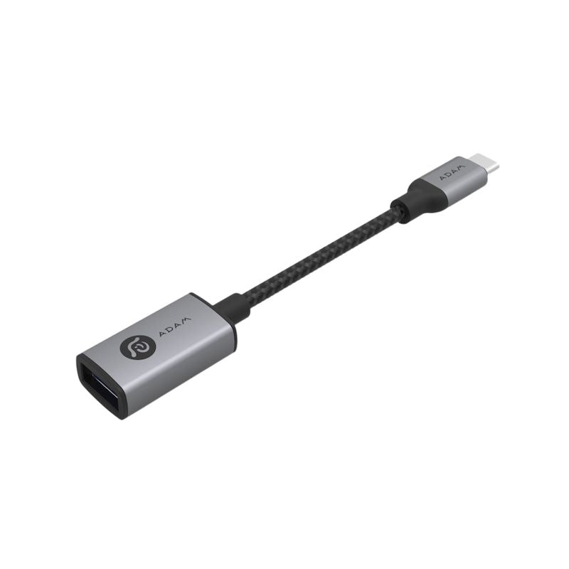 Adaptador Adam Elements CASA F13 USB-C a USB-A - Gris