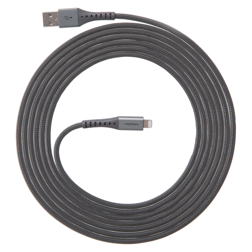Cable de Aleacion VENTEV USB-A a Para Rayos - Acero