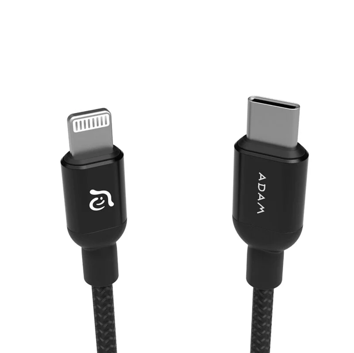 adam elements cable usb-c a lightning 1.2m negro