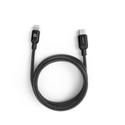 adam elements cable usb-c a lightning 1.2m negro