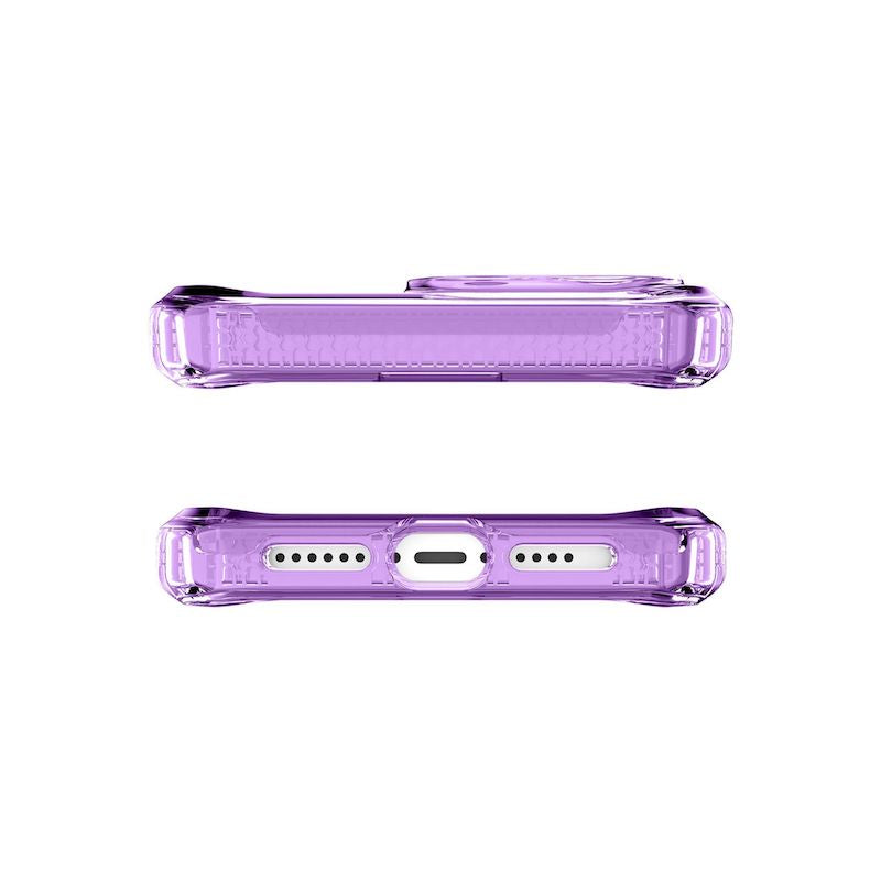 Case ITSKINS SUPREME MAGCLEAR Para iPhone 13/14 - Purpura