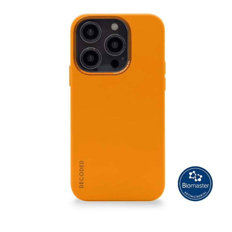 Case de Silicona DECODED BACK COVER Para iPhone 14 Pro Max - Apricot